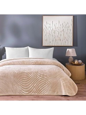 Storemax Dune Çift Kişilik Battaniye Bej