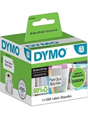 Storemax Lw 1154 Etiket Muadil 32 mm x 57 mm 1000 Adet Etiket LW-450