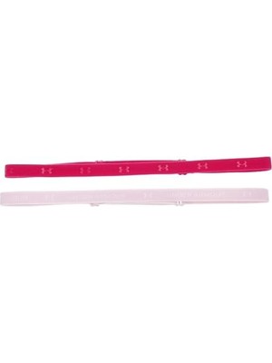 Storemax Under Armour Kadın W's Adjustable Mini Bands Saç Bandı Pembe Tek Beden