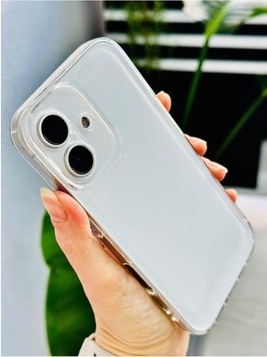 Storemax Go Aksesuar 16 ile Uyumlu Darbe Önleyici Esnek Silikon Şeffaf Kılıf