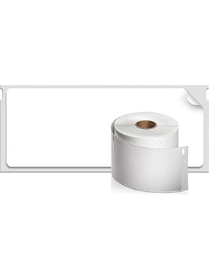 Storemax Dymo Labelwriter Etiket Yazıcıları Için Lw Büyük Posta Adresi Etiketleri, Beyaz, 1-4/10'' x 3-1/2'', Büyük, 260&APOS;LIK 2 Rulo