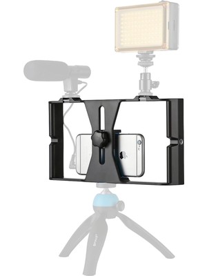 Storemax Cep Telefonu Için Tutucu Kafes, Canlı Yayın Vlog, Kick, Youtubes Için Mini Taşınabilir Panel, Kıskaçlı Telefon Tutucu, Youtube ve Yayıncı Telefon Sabitleyici PU3007 (PU3007 - Kırmızı)