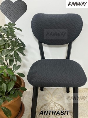 Kanway ( 1 Adet )Hasir Desen Buhem Sandalyeörtüsü , Kılıfı