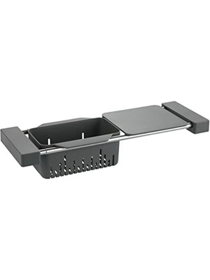 Storemax Wenko Lavabo Düzenleyici Cami, Çıkarılabilir Bulaşık Düzenleyici, Lavabo Için Damlama Kabı