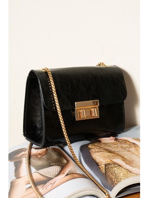 My Vintage Kadın Çapraz Zincir Askılı Omuz Çantası