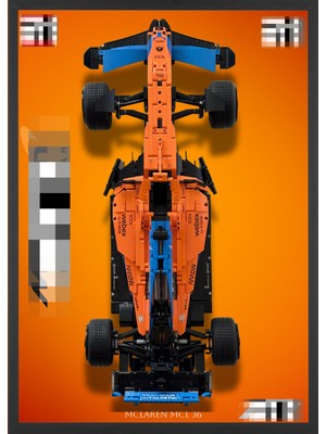 Brix Frames LEGO ® Technic F1® Brix Frames Sergileme Çerçeveli Tablo