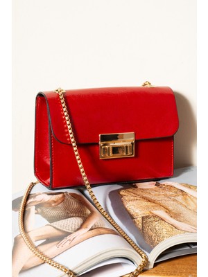 My Vintage Kadın Çapraz Zincir Askılı Omuz Çantası