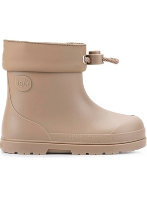 Igor Mendi Borreguito Çocuk Içi Kürklü Yağmur Çizmesi - Açık Kahve CC335-256