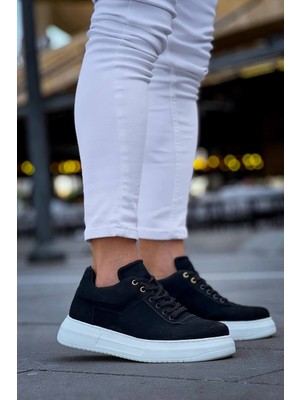 KB-X20 Kuback Siyah Süet  Günlük Erkek Ayakkabı