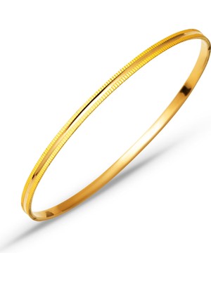 Bilezikci Oluklu 22 Ayar Altın Bilezik 10 Gr.