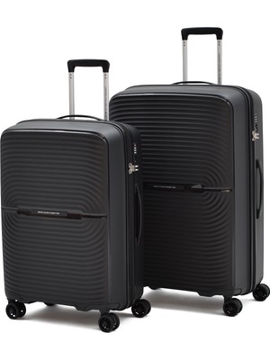 United Colors Of Benetton 2'li Kırılmaz Valiz Seti Büyük Boy - Orta Boy – Ultra Hafif, Tsa Kilit, Darbeye Dayanıklı