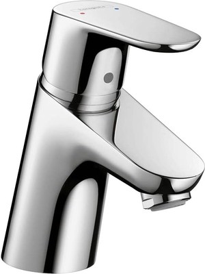 Hansgrohe Focus Modern Yükseltme Kolay Temizlik 1 Saplı 1 5 Inç Uzun Banyo Lavabo Bataryası Krom, 04