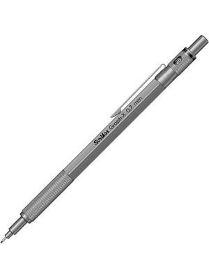 AyrStore Office Graphx Mekanik Kurşun Kalem Kurşun Gri 0.7 mm