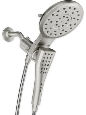 Moen 220C2SRN Verso Rainshower/handshower Combination With Infiniti Dial And Magnetix Docking, Spot