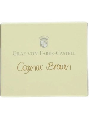 AyrStore Von Faber-Castell Dolma Kalem Kartuşu 6'lı Konyak