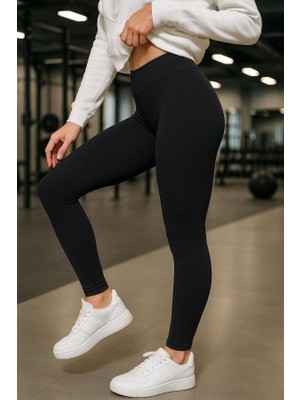 Urumday Kadın Şardonlu Fitilli Tayt