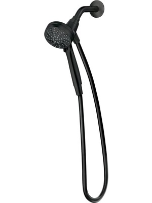 Moen 26100BL Engage Hydroenergetix 8-Spray 5 Inç. Tek Duvara Monte Sabit Ayarlanabilir Duş Başlığı K