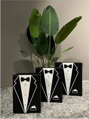 Storemax Damat Bohçası-Damat Kutusu-Çeyiz Bohça Kutusu-3 Lü Hediye Seti-Hediye Kutusu 3'lü Set-Damat Çeyiz