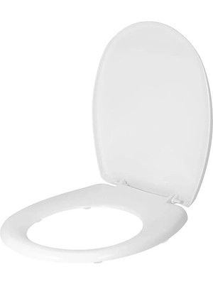 AyrStore Kolay Kurulum Beyaz Klozet Kapağı