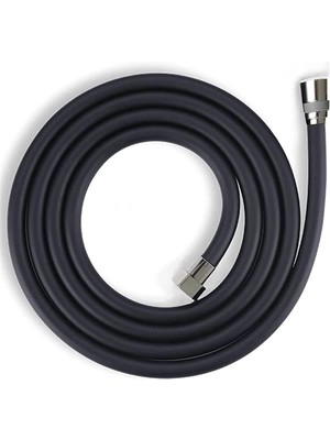 AyrStore Black Paslanmaz Kopmaz Patlamaz Kaliteli Pvc Duş Hortumu - Yüksek Kaliteli Lüx Duş Spirali -
