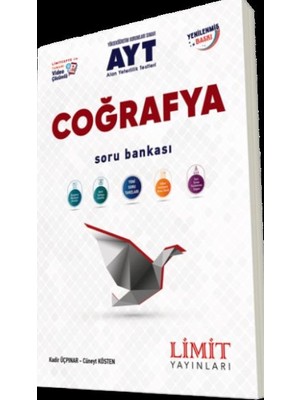 Üç Dört Beş Yayınları Ayt Coğrafya Soru Bankası