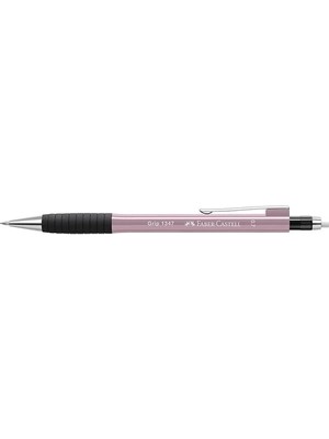 AyrStore Faber-Castell Grip 1345/47 Versatil Kalem, 0.7 Mm, Pembe, Ergonomik Tutuş, Yaylı Uç, Uzun Silgi