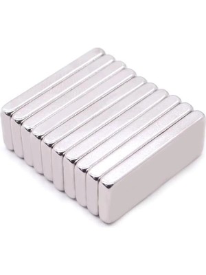 AyrStore Köşeli Neodyum Mıknatıs Magnet 20X10X3 mm - 5 Adet