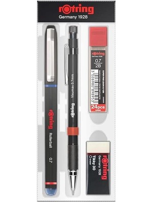 AyrStore Visumax + Roller Ofis Seti- 0.7 Mm, Mavi