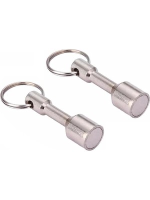 AyrStore Mıknatıslı Anahtarlık Neodyum Mıknatıs Manyetik Anahtarlık 2 Set