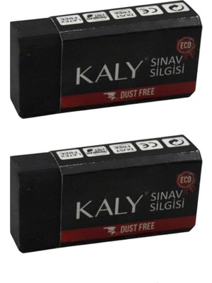 Artlantis Sınav Silgisi Siyah Silgi Orta Boy 1 Adet Silka Kaly Yumuşak Sınav Silgisi Ufalanmayan Okul Büro