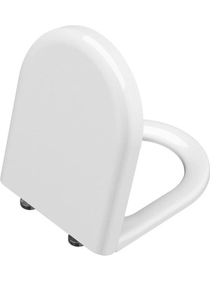 AyrStore Zentrum Round 121-003-901 Klozet Kapağı, Beyaz