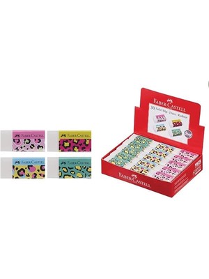 AyrStore Faber-Castell Safari Silgi, Dust-Free, 30X Asorti