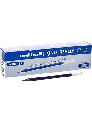 AyrStore Uni-Ball Umr-10 Mavi (UM-153) Kalem Yedeği