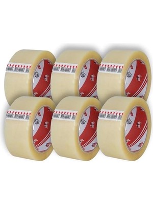 AyrStore Ve-Ge 45MM x 100MT Şeffaf Koli Bantı Aslan 6lı