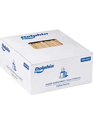 AyrStore Dolphin Tahta Karıştırıcı 10CM 1000LI