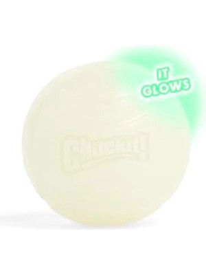 AyrStore ! Max Glow Gece Parlayan Köpek Oyun Topu – Fosforlu, Dayanıklı ve At-Getir Oyun Topu -