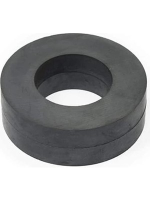 AyrStore Ferrit - Halka Seramik Siyah Kömür Mıknatıs Ø70X32X10 mm (1 Adet)