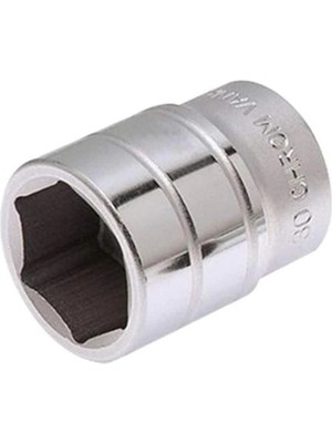 AyrStore 1119061032 3/4" Altı Köşe Lokma Anahtar, Krom, 32 mm