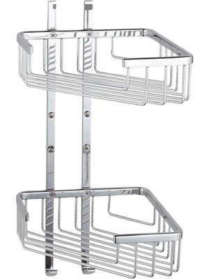 AyrStore Arkitekta A44051 Ikili Köşe Malzemelik, Krom