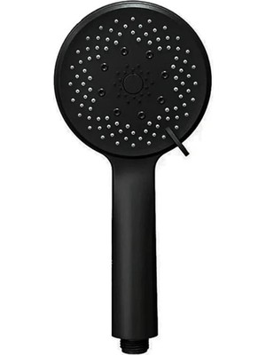 AyrStore Tazyikli ve Yüksek Basınçlı Duş Başlığı (Siyah 1)