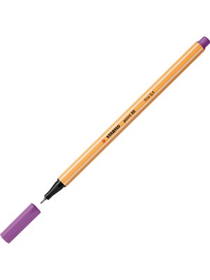 Kitabevimden Stabilo Keçe Uçlu Ince Kalem(10 Lu) Erik Moru 88/60