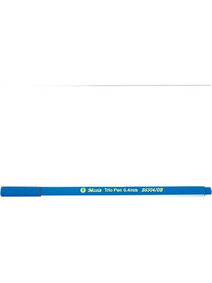 Kitabevimden Masis Trio Pen 0.4 mm Mavi S6504-08 (10 Adet)