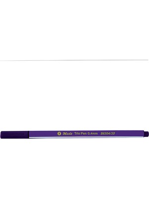 Kitabevimden Masis Trio Pen 0.4 mm Mor S6504-10 (10 Adet)