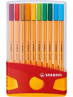 Kitabevimden Stabilo Keçe Uçlu Ince Kalem 88 Point 0.4 mm Karışık Renk 20 Li Colorparade 8820-03