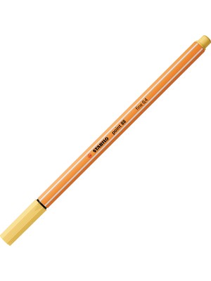 Kitabevimden Stabilo Keçe Uçlu Ince Kalem 88 Point 0.4 mm Sarı  88/23