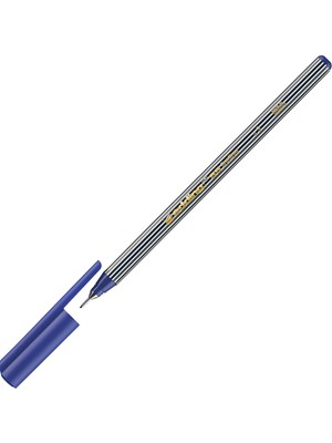 Kitabevimden Edding Ince Uçlu Keçeli Kalem 0.4 mm Mavi 55-10-Pkt