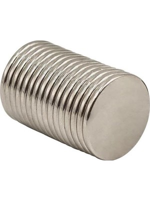 AyrStore Ø12X3 mm Neodyum Silindirik Mıknatıs - 10 Adet Set