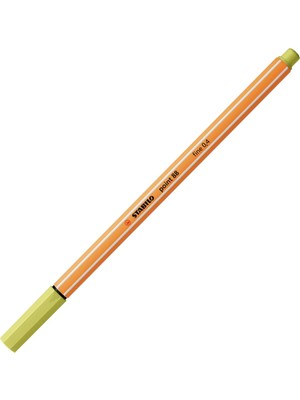 Kitabevimden Stabilo Keçe Uçlu Ince Kalem 88 Point 0.4 mm Hardal 88/67