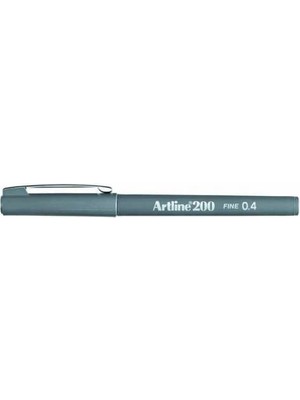 Kitabevimden Artline Fineliner 0.4 mm Gri EK-200N (12 Adet)