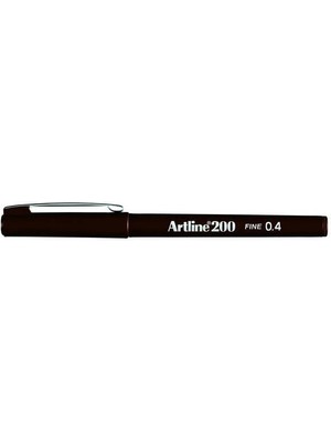 Kitabevimden Artline Fineliner 0.4 mm Siyah EK-200N (12 Adet)